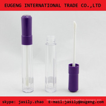 purple cap slim empty lip gloss tubes